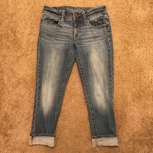 AE Skinny crop stretch capris